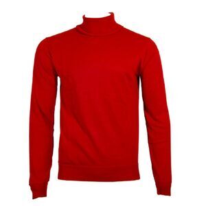 Daniel K Men's Sweatshirt Turtle Neck Long Sleeve Casual Pullover Sweatshirt